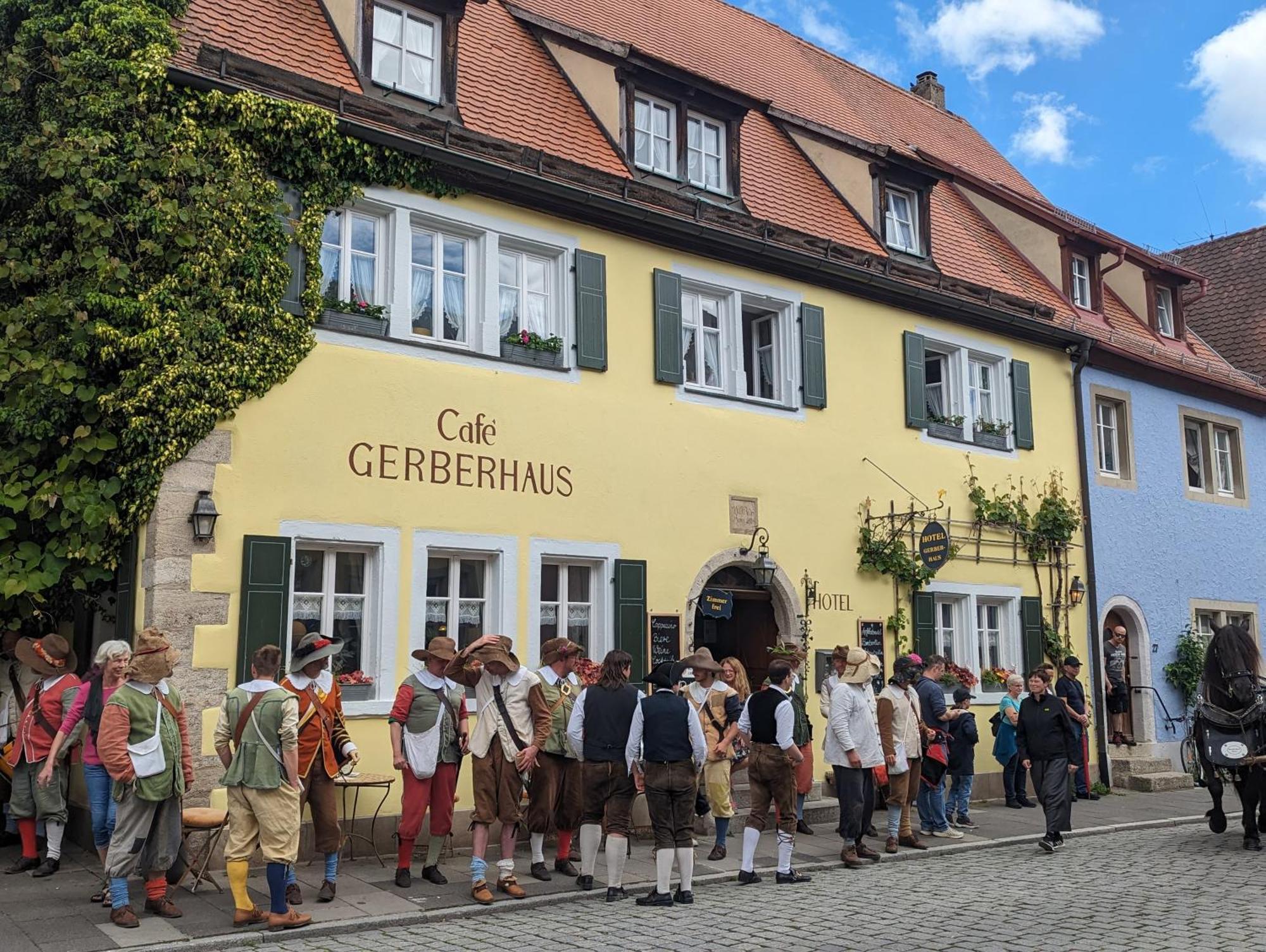 Hotel Gerberhaus Ротенбург-на-Таубере Экстерьер фото