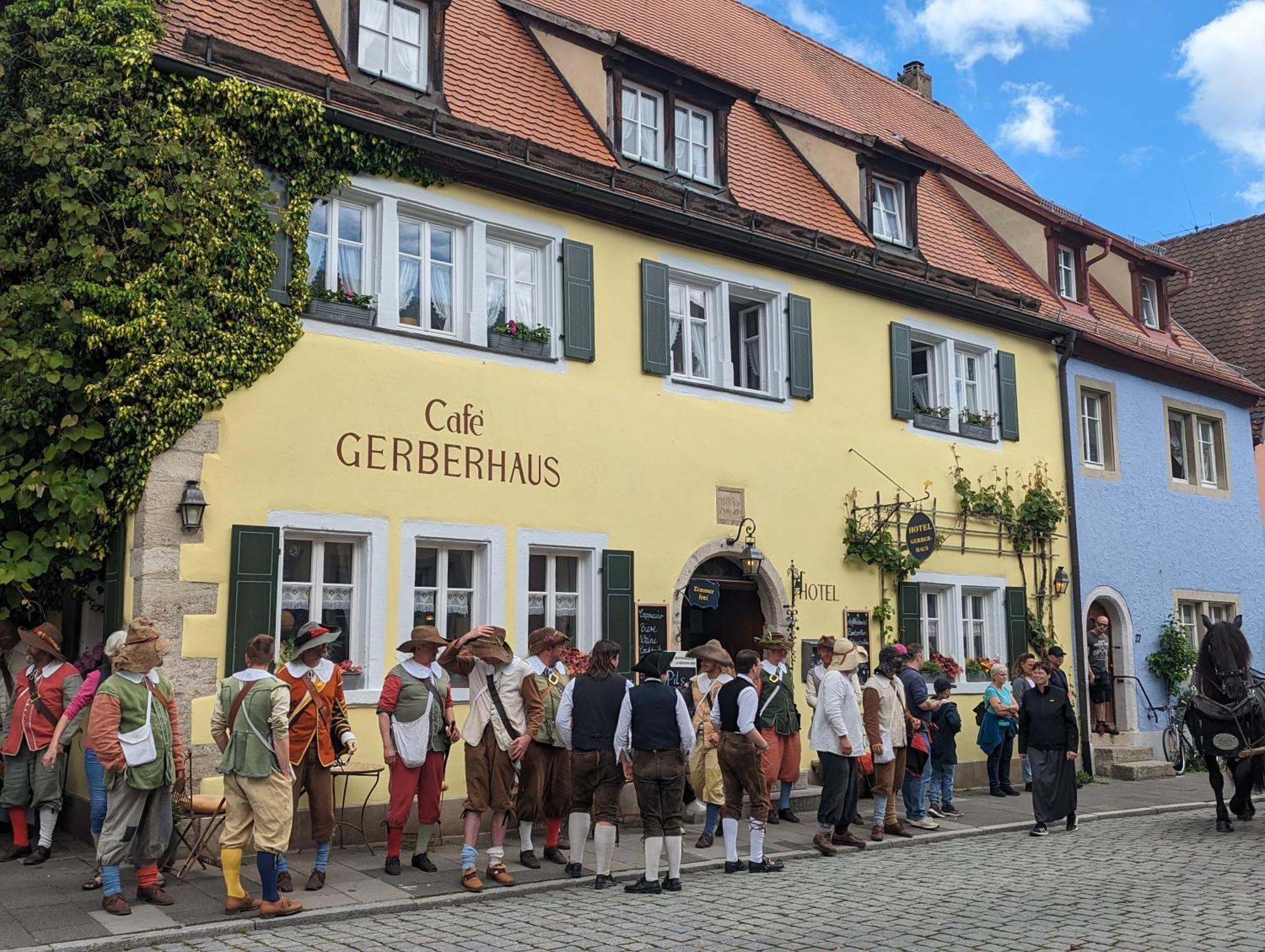 Hotel Gerberhaus Ротенбург-на-Таубере Экстерьер фото