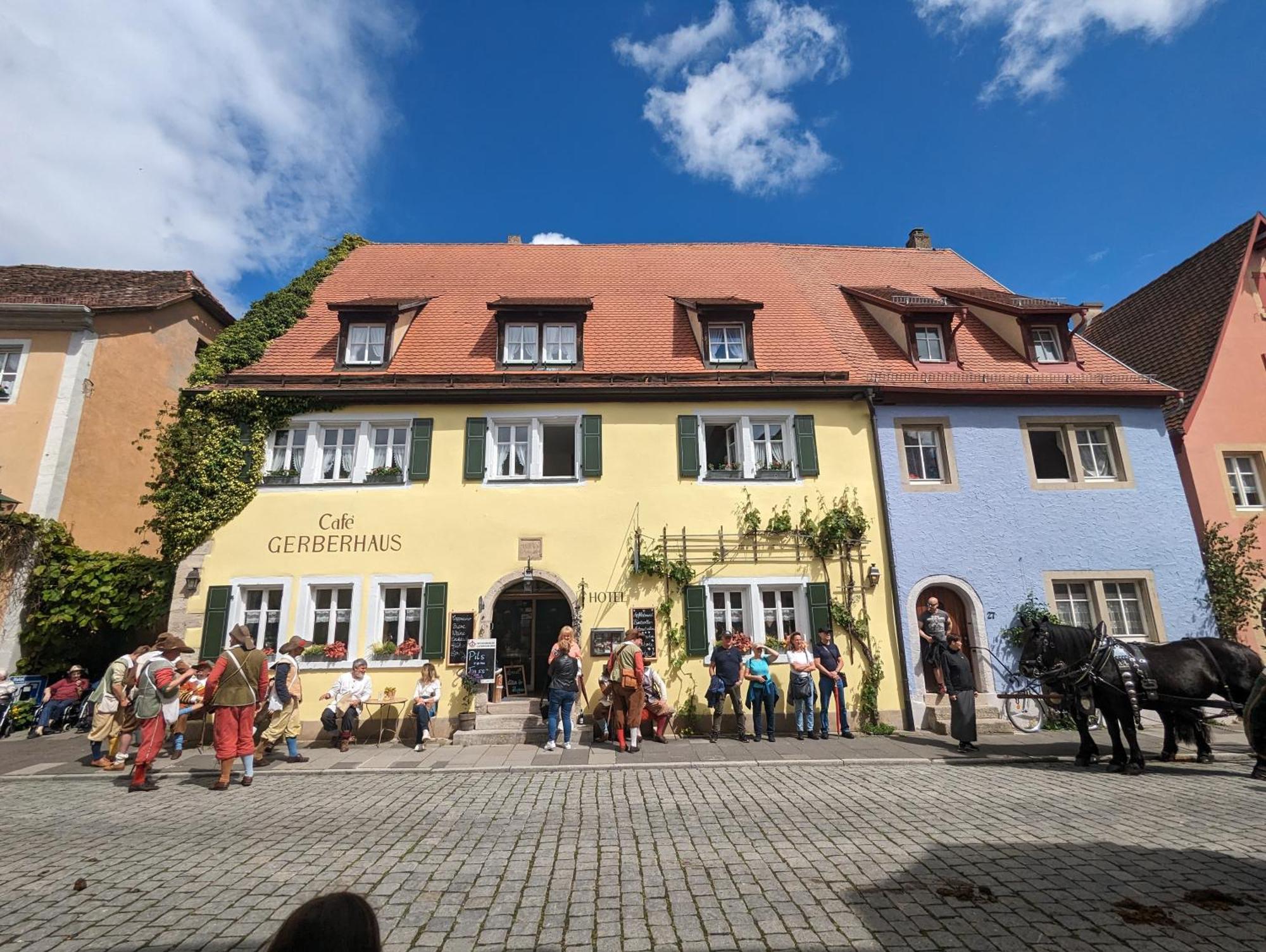 Hotel Gerberhaus Ротенбург-на-Таубере Экстерьер фото